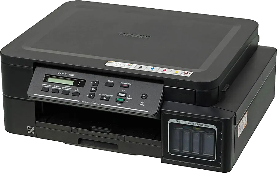 Замена абсорбера Brother DCP-T510W InkBenefit Plus